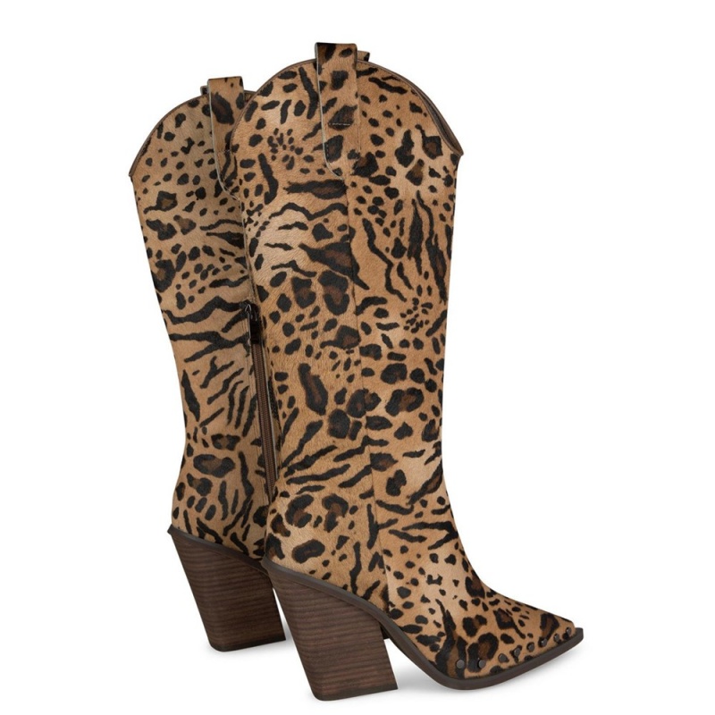 Bottes à Talons Alma En Pena Jaune Femme | HST-81578203